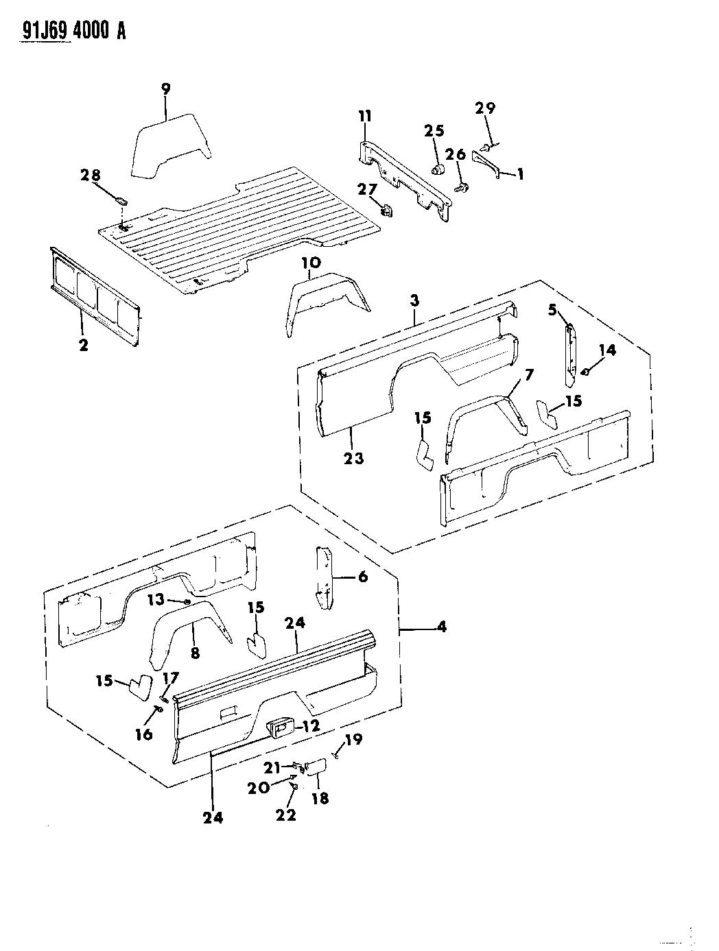 Jeep comanchee parts #4