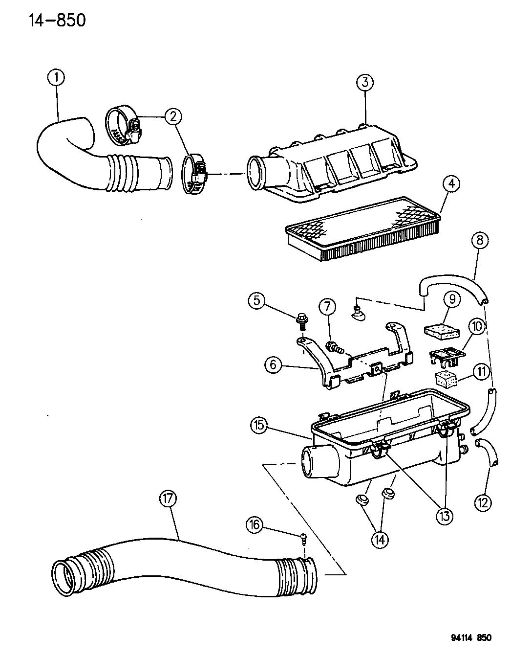 Chrysler lebaron breather #3