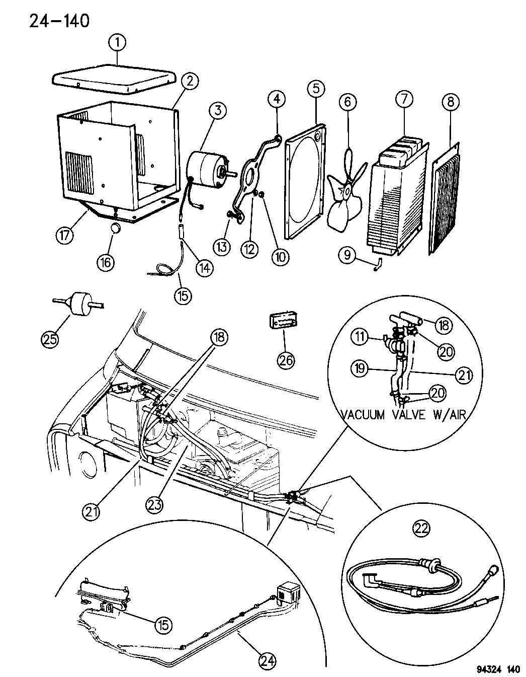 Auxiliary cabin heater chrysler #5