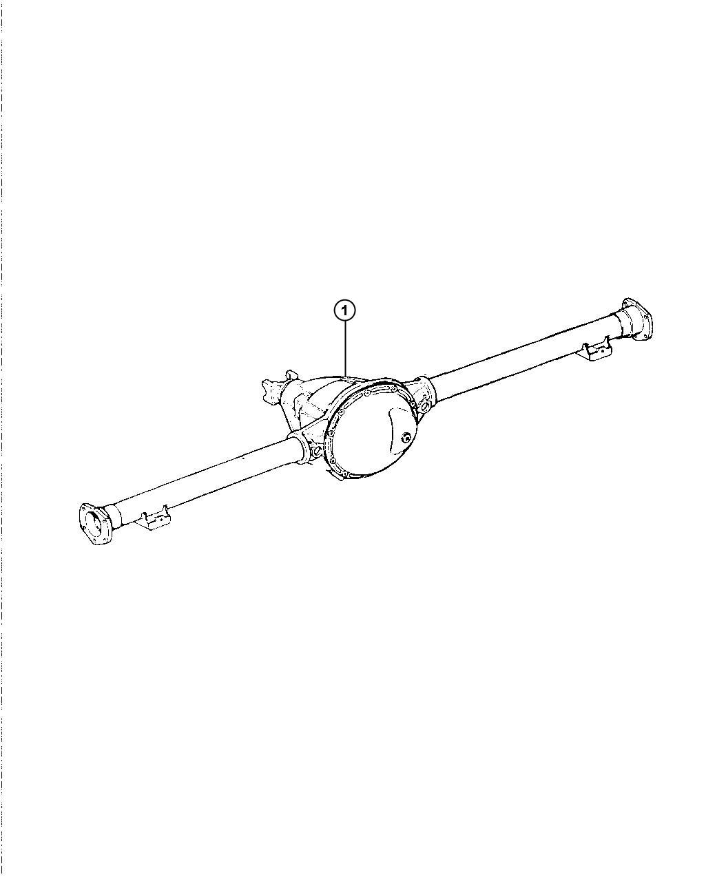 Chrysler 9.25 axle #1