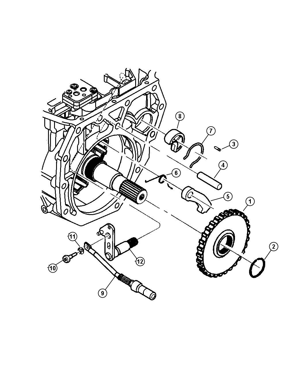 Jeep grand cherokee parking pawl #5