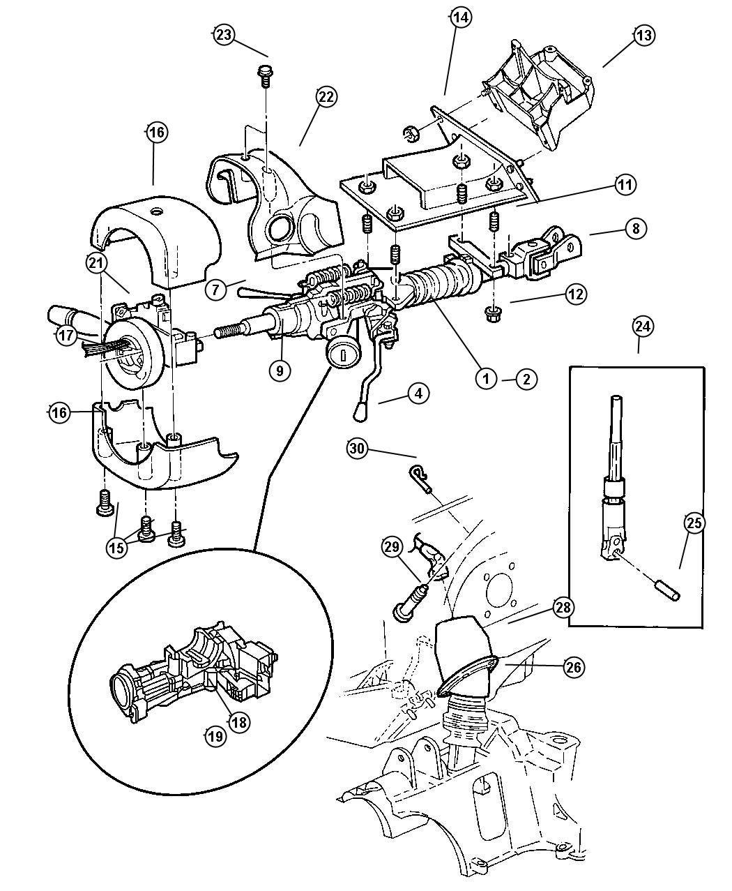 2002 Chrysler voyager parts #3