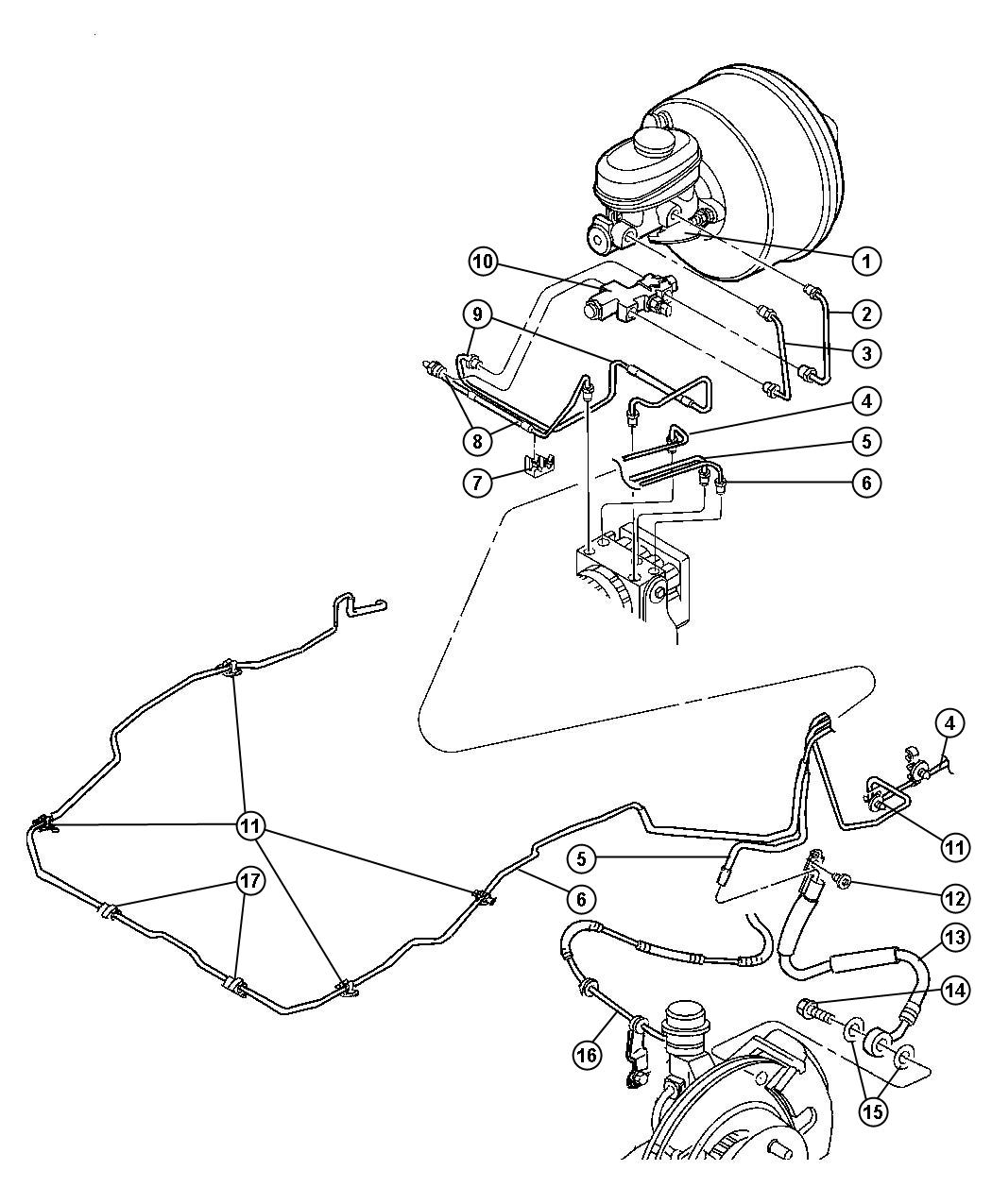 1997 Chrysler concorde brakes #4