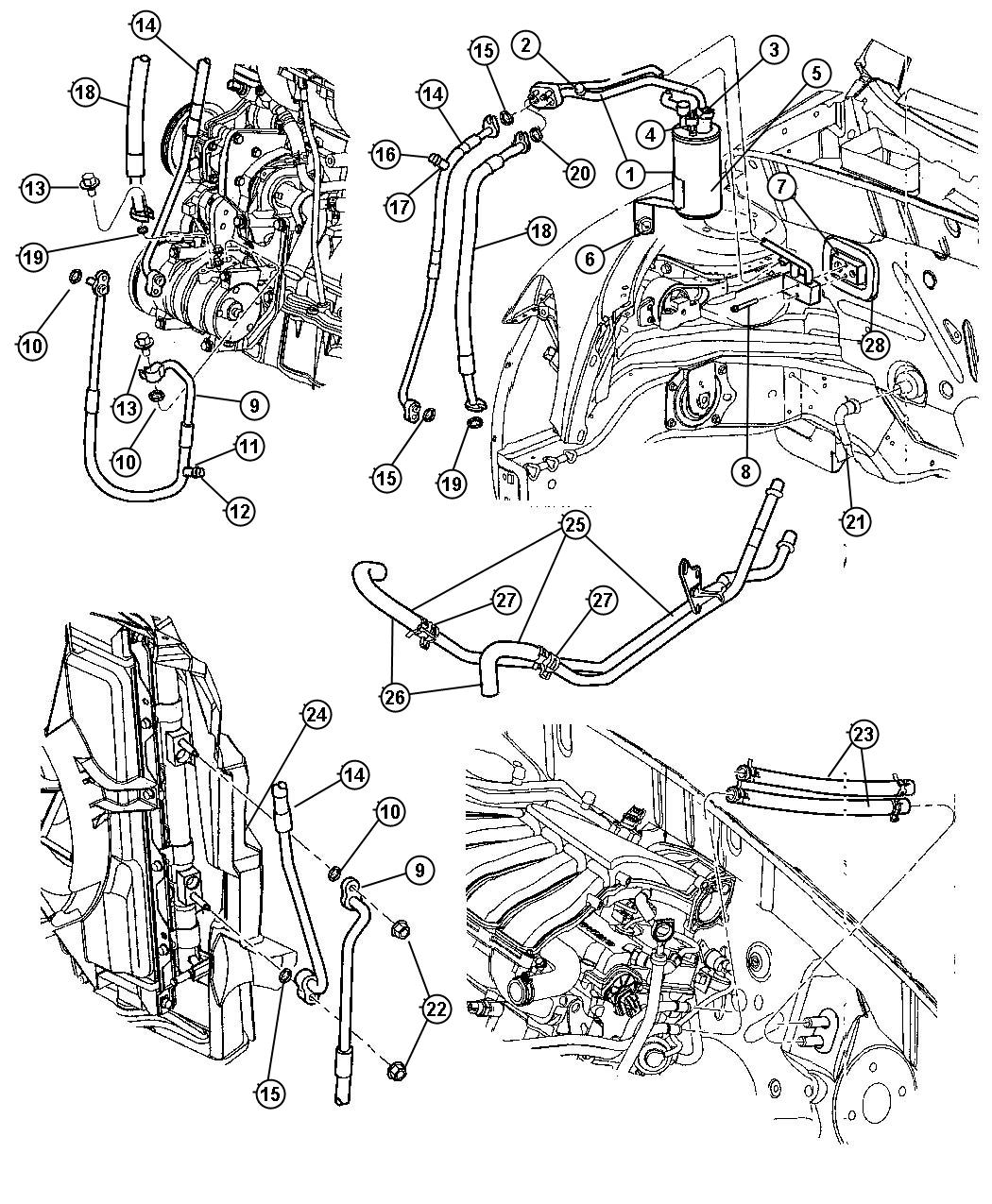 Chrysler pt cruiser convertible parts #4