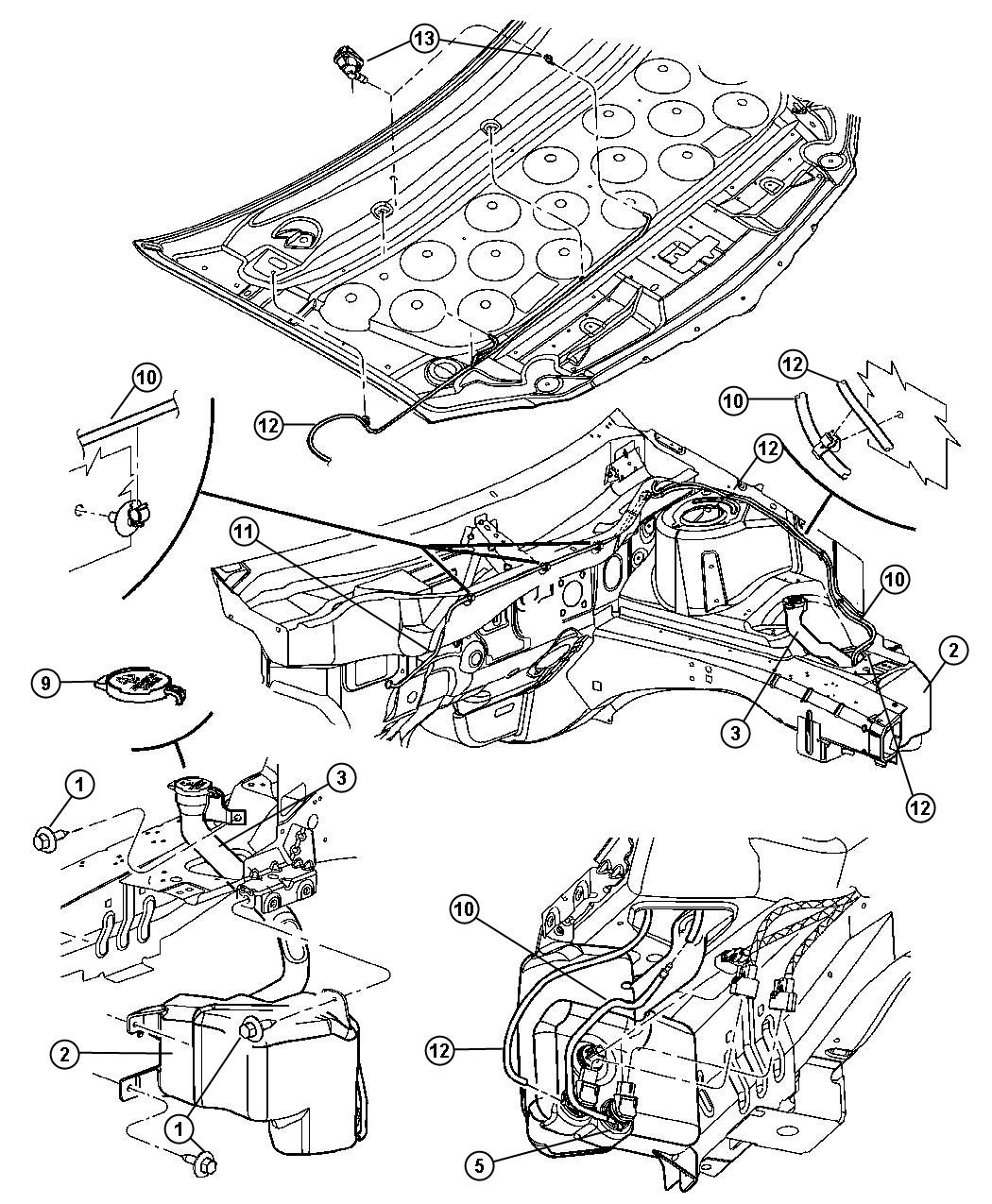 Body parts for chrysler pacifica 2005 #3