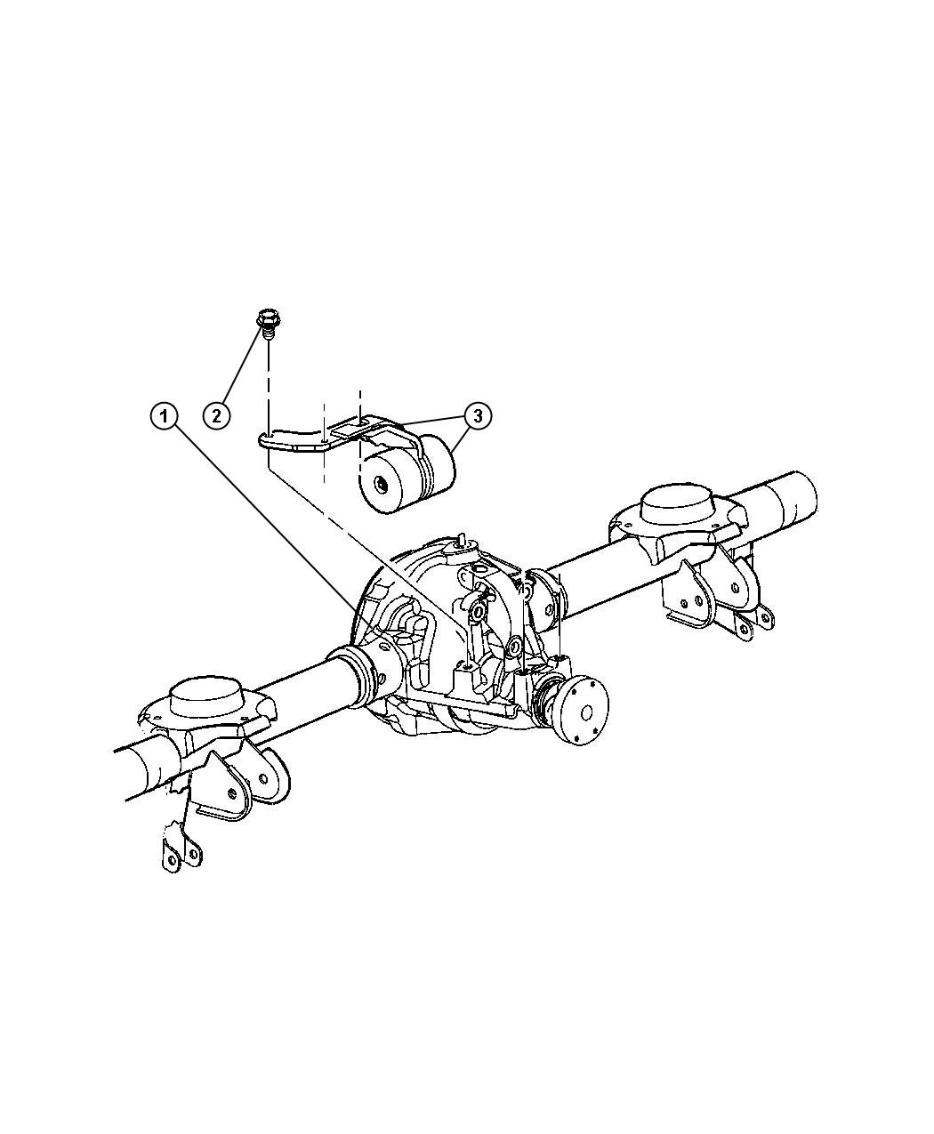 Chrysler 8.25 axle #4