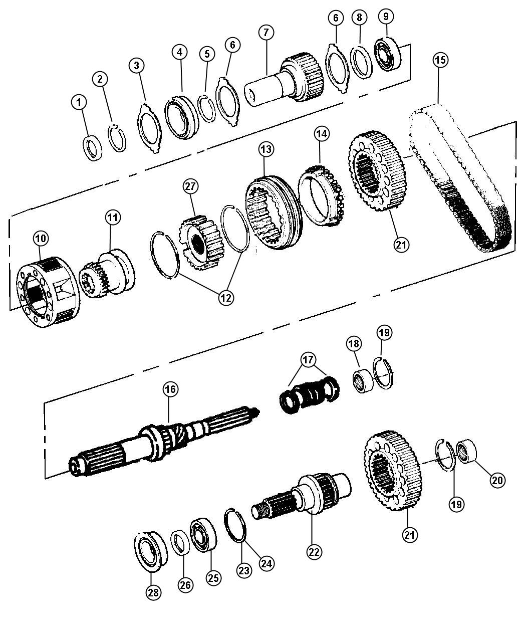 Chrysler transfer case fluid #5