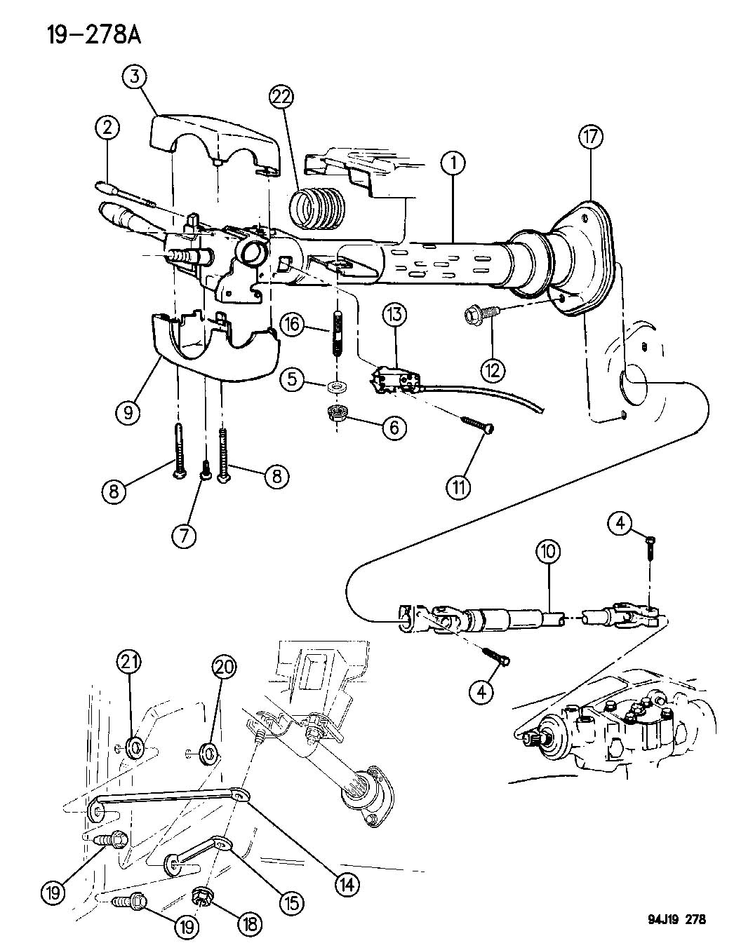 Jeep Cherokee Steering Parts