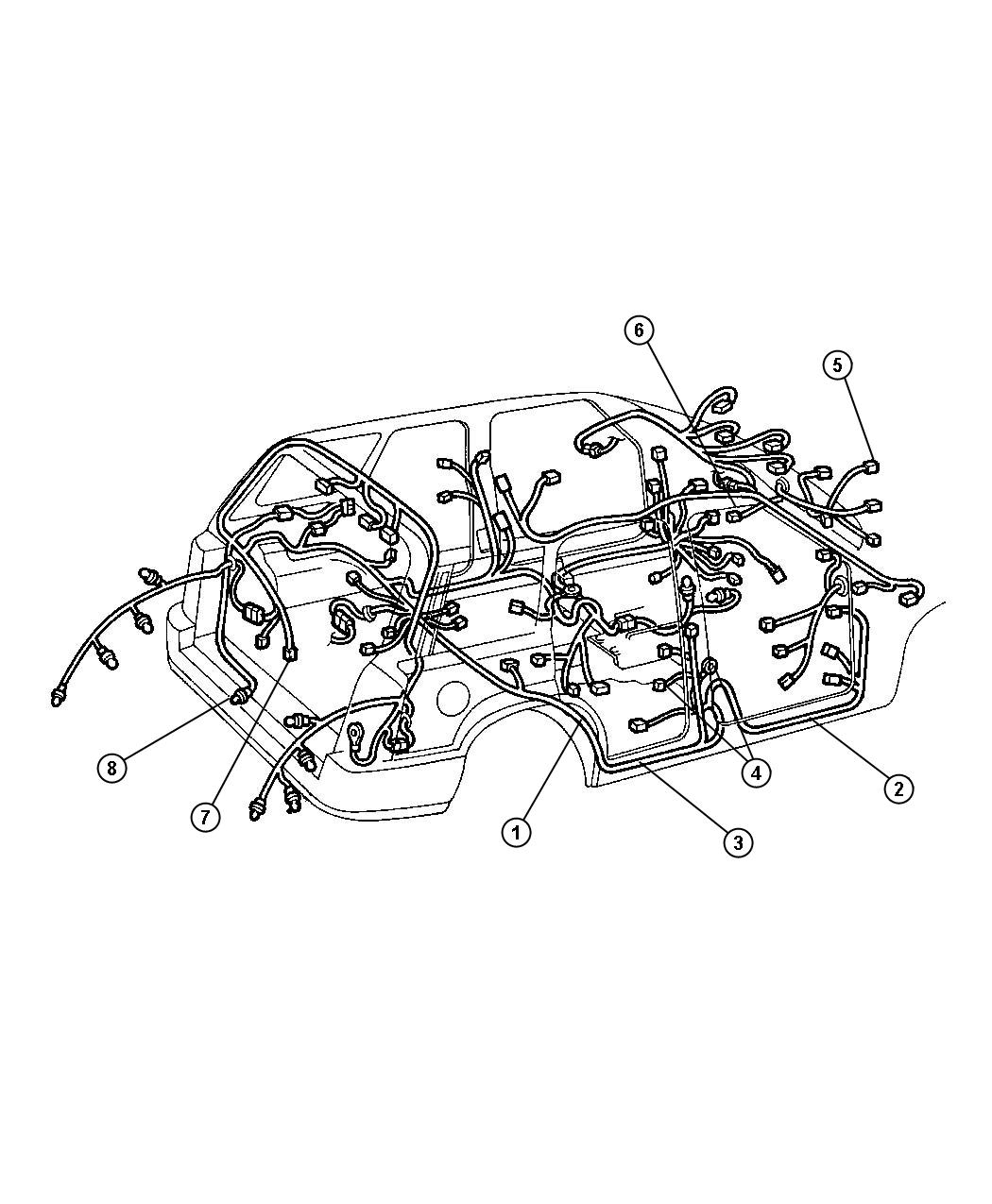 56042239AL - Jeep Wiring. Trailer tow. Usa/canada ...