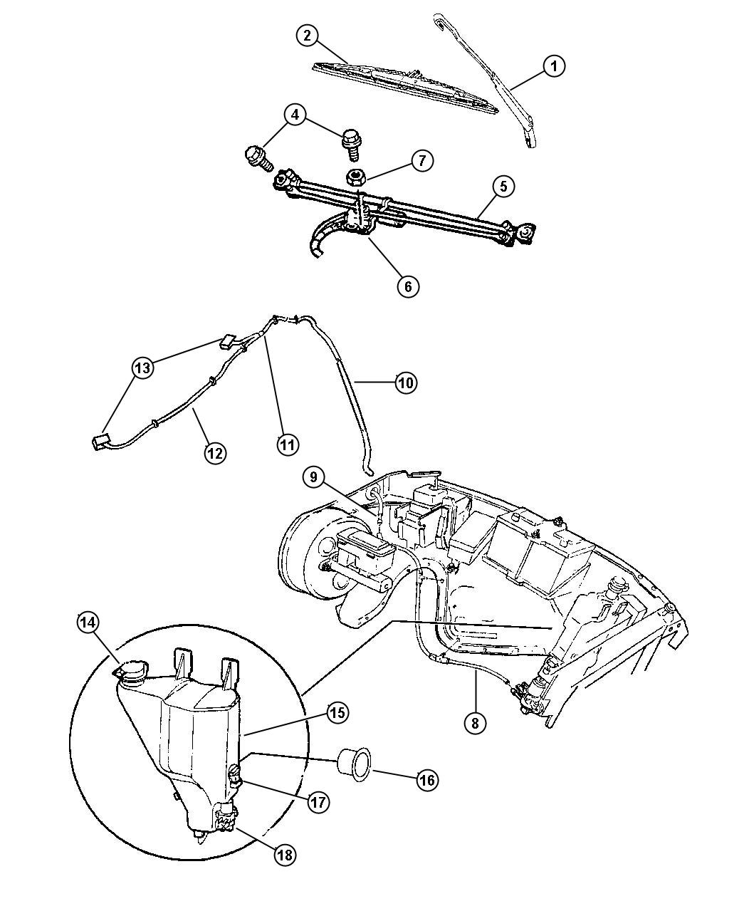 Wiper And Washer Diagram