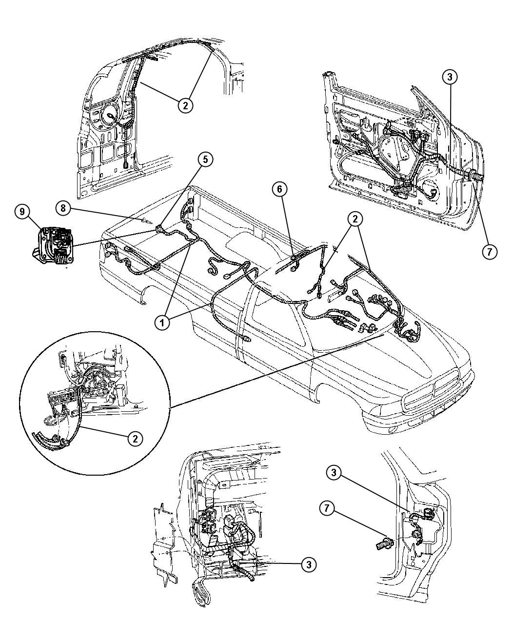 2016 Jeep Patriot Wiring. Trailer tow. 4 way flat, vehicle and ...