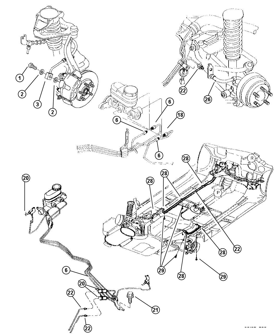 04695440-tube-primary-right-brake-factory-chrysler-parts-bartow-fl