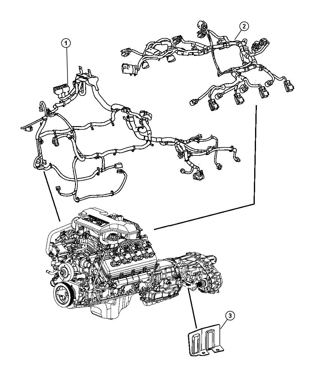 56051399AA - Chrysler Wiring. Fuel module. Air fuel module ...