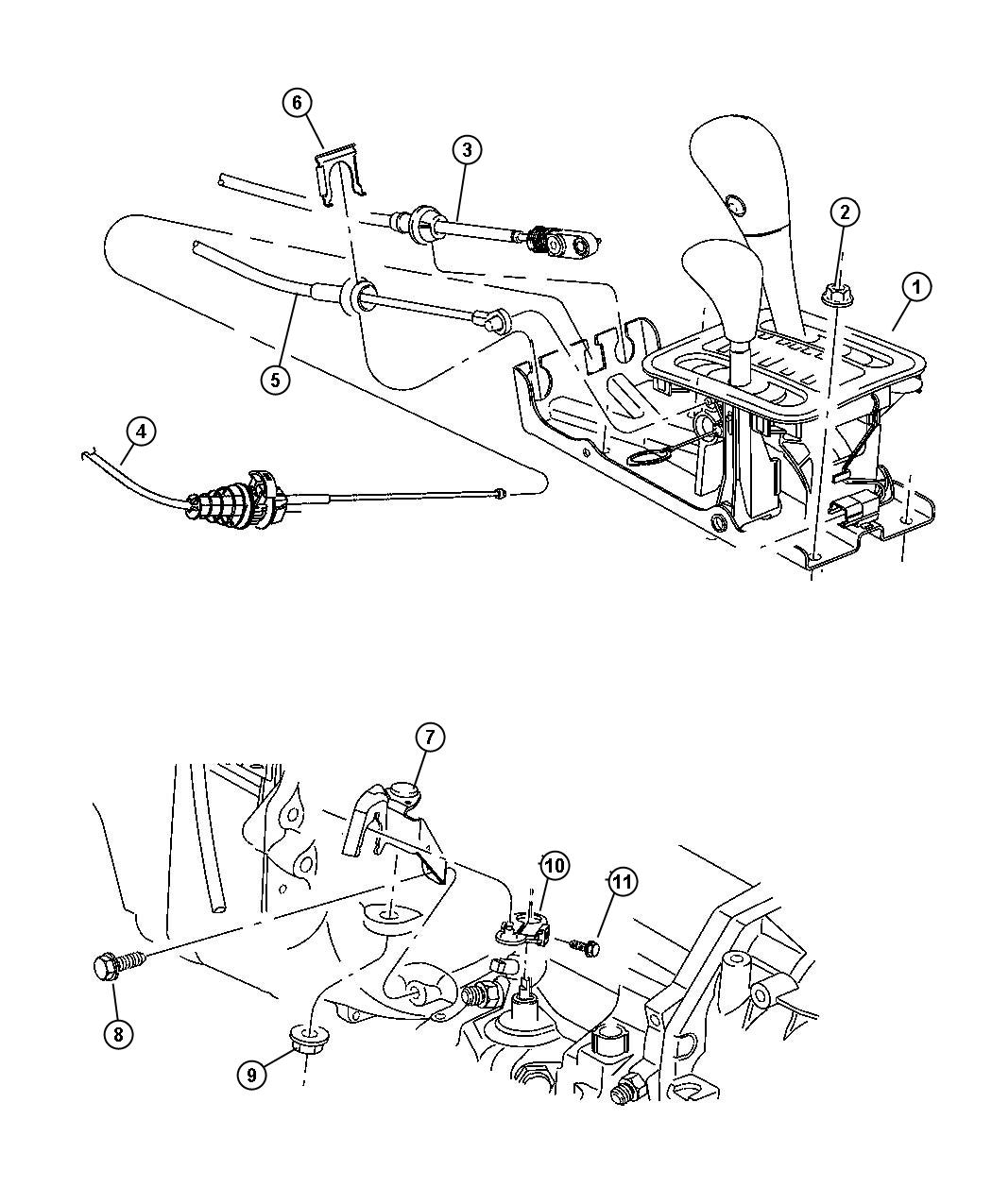 52104058 - MOPAR Lever. Manual control. Dgd | Factory Chrysler Parts ...