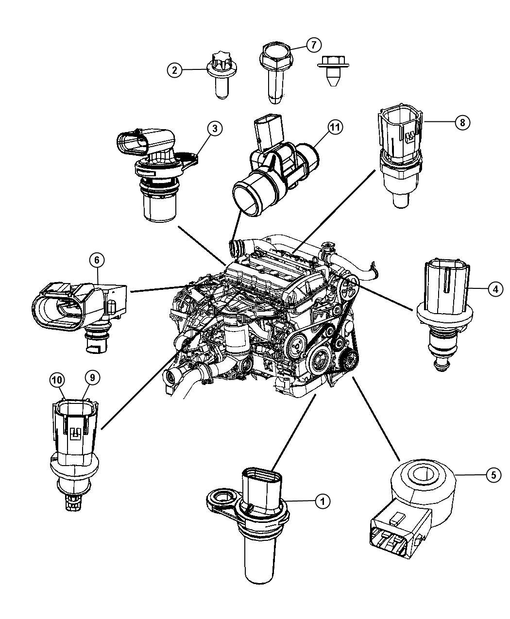 2007 Dodge Caliber Engine Diagram