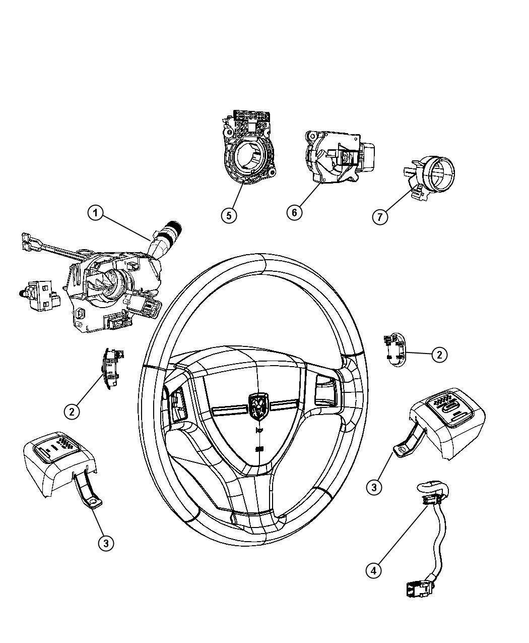 Chrysler 200 Switch. Ignition. Export - 04685719AI | Factory Chrysler ...