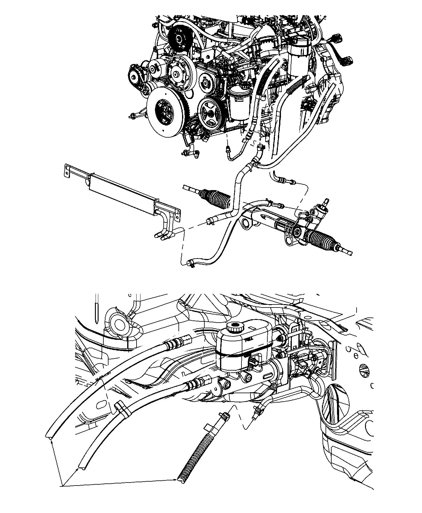 2005 Dodge Ram 2500 Power Steering Box