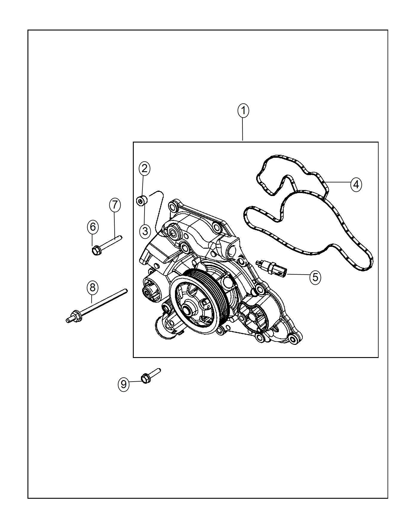 5 7l hemi engine gasket diagram