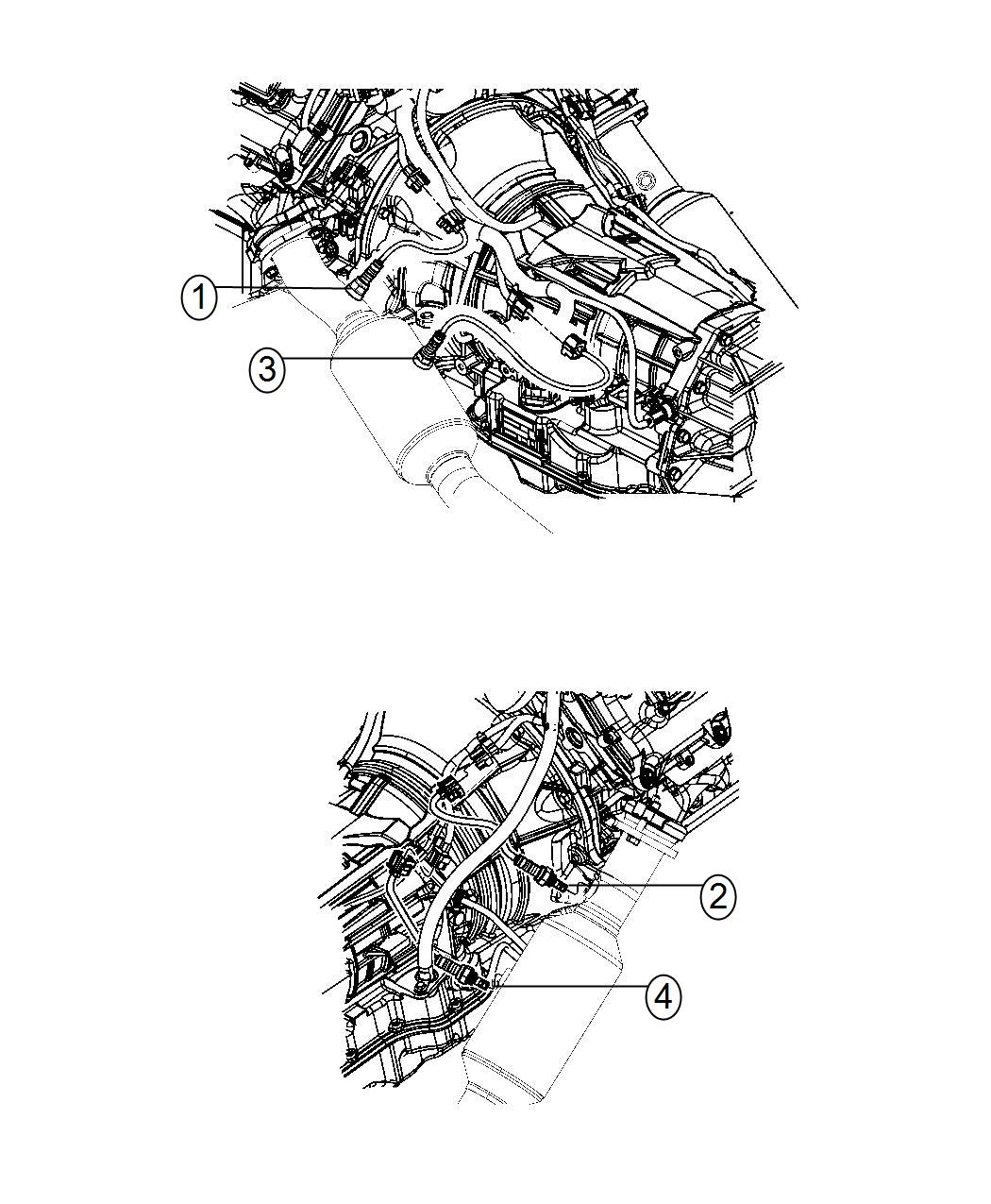 Dodge Durango Bracket. Oxygen sensor. Left, left rear. Left, left rear ...